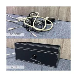 NEET Caja de gestión de cables grande organizador de_6