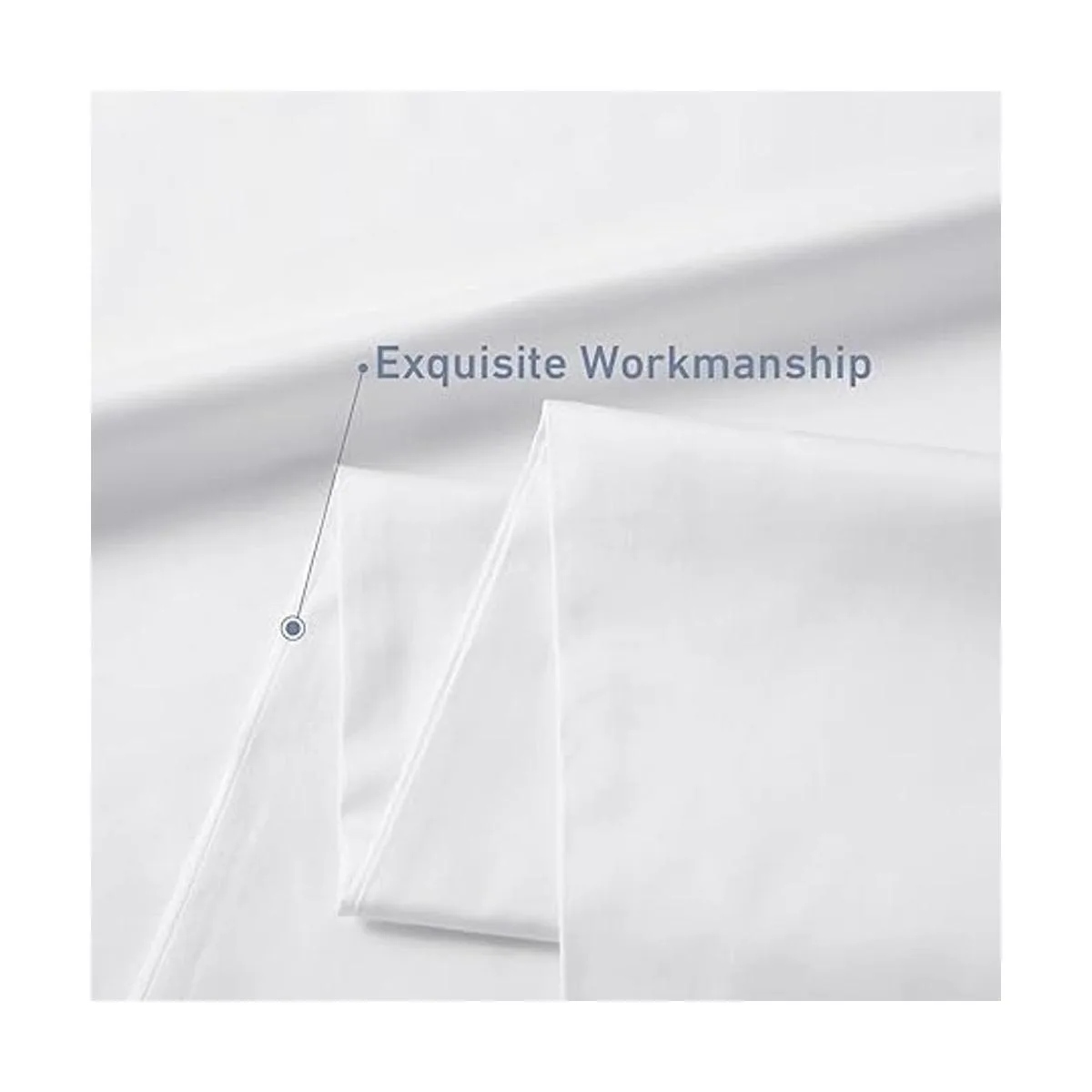 Leeden Funda de almohada de algodón para el cuerpo de 800_6