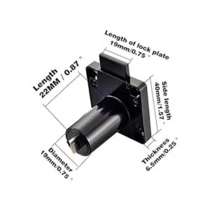 Cerradura de cajón de gabinete cerradura de buzón modelo_4