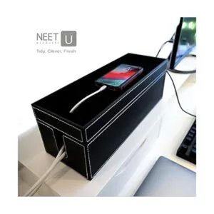 NEET Caja de gestión de cables grande organizador de_5