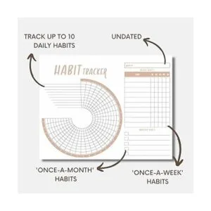 Calendario de seguimiento de hábitos de Lamare Diario de_2