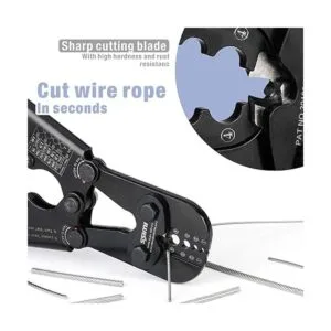 IWISS Herramienta de prensado de cuerda de alambre para_4