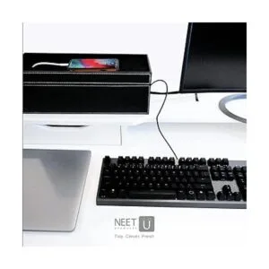 NEET Caja de gestión de cables grande organizador de_3