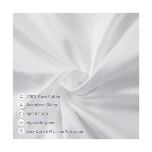 Leeden Funda de almohada de algodón para el cuerpo de 800_4