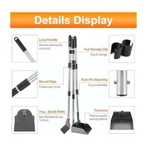 LUFFWELL Pooper Scooper 41.8 Dog Pooper Scooper for_3