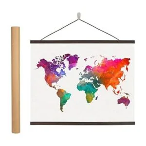 Earthabitats Marco magnético de madera para póster 24.0