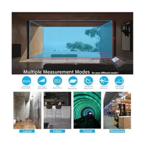 MiLESEEY Dispositivo de medición láser cinta métrica_6