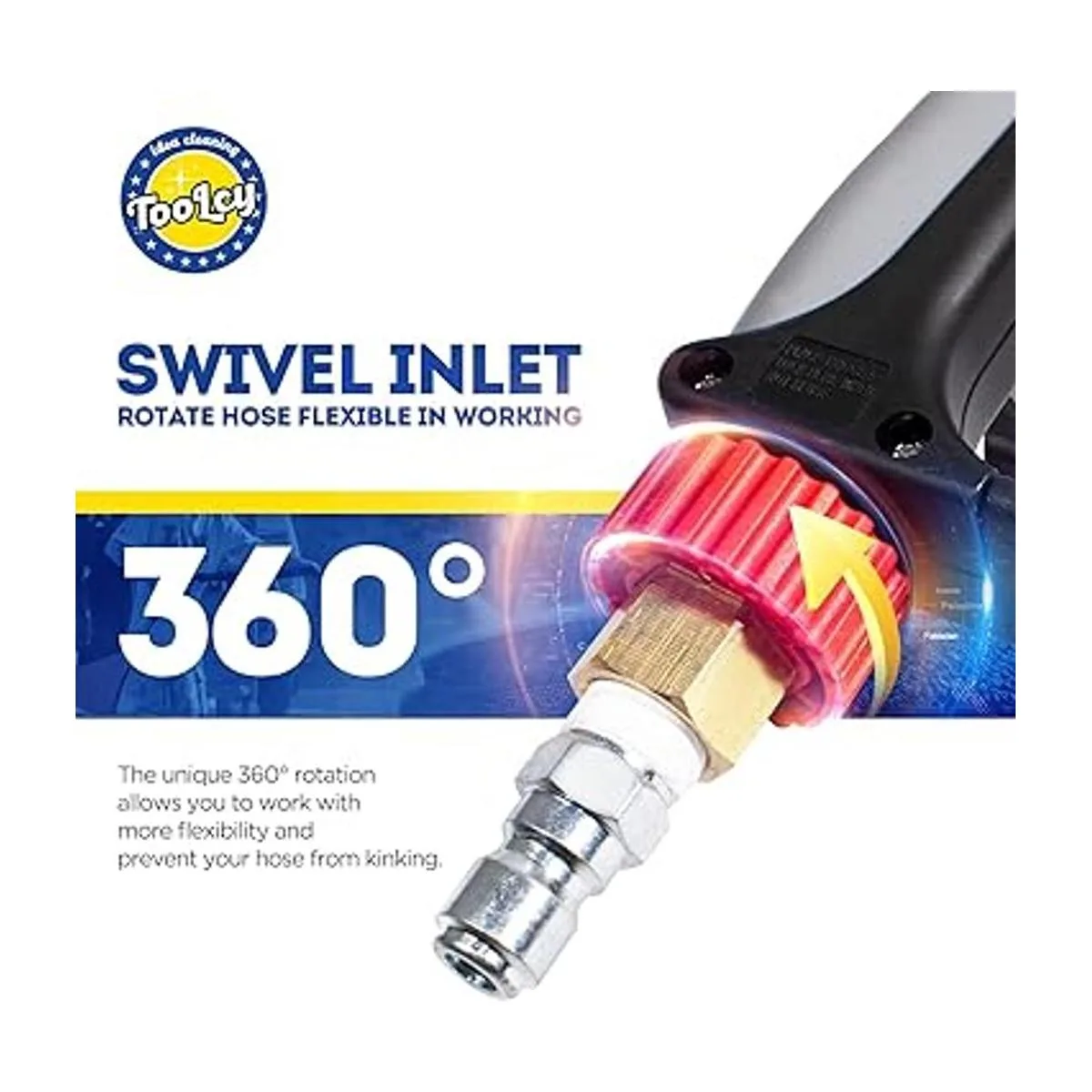 Pistola corta para lavadora a presión grado comercial de