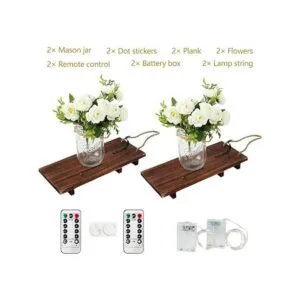 AerWo 2 apliques para decoración de pared hechos a mano_3