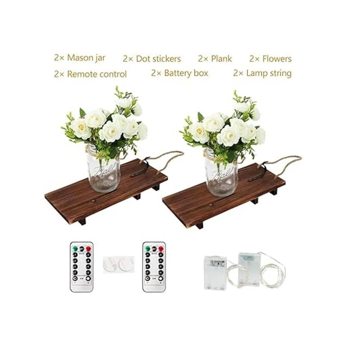 AerWo 2 apliques para decoración de pared hechos a mano_3