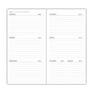 Nokingo Paquete de 3 insertos de cuaderno de viajeros_2