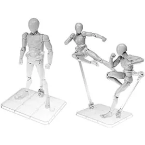 EFAILY 5 piezas de base de soporte de figura de acción de_3