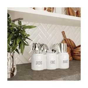 Barnyard Designs Soporte para cuchillos de tenedor