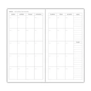 Nokingo Paquete de 3 insertos de cuaderno de viajeros_3