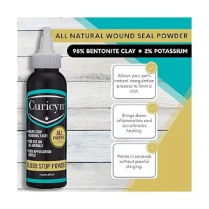 Curicyn Polvo de parada de sangre 3 oz.