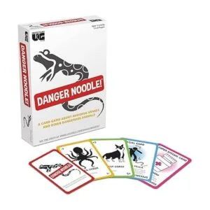 Juego de cartas de fideos peligrosos de University Games_3