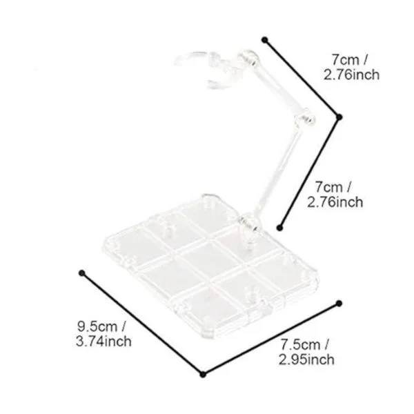 EFAILY 5 piezas de base de soporte de figura de acción de_4