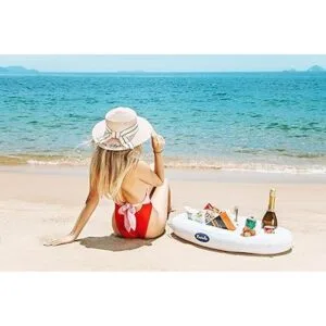 FEEBRIA Soporte inflable flotante para bebidas con 9_4