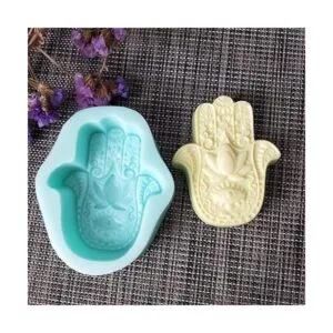 HAMSA Molde de silicona para jabón de manos de Hamsa