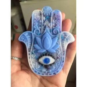 HAMSA Molde de silicona para jabón de manos de Hamsa