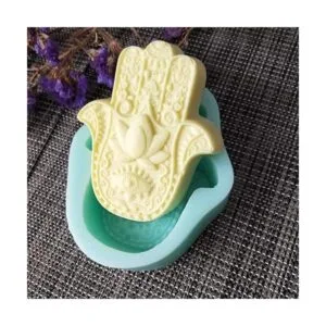 HAMSA Molde de silicona para jabón de manos de Hamsa