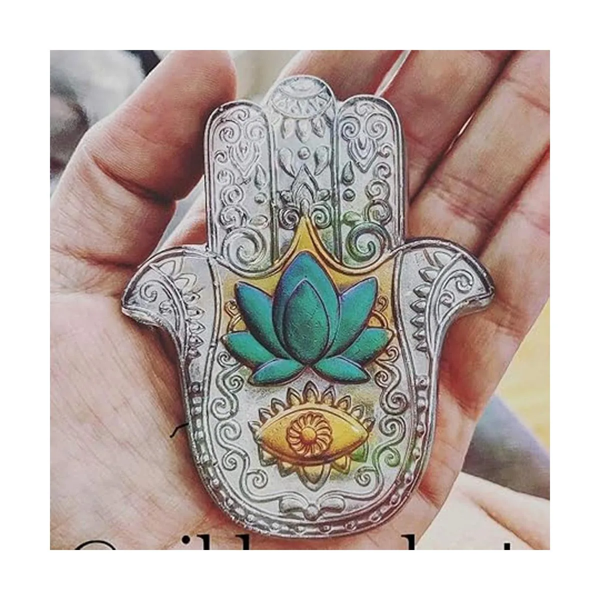HAMSA Molde de silicona para jabón de manos de Hamsa