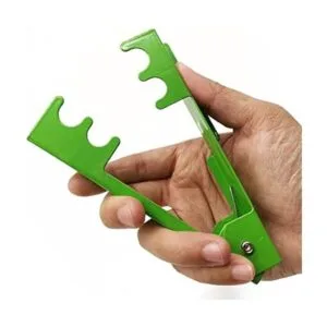 Tihood Juego de 3 peladores de espinas y hojas para