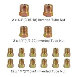 Muhize Kit de tubos de línea de freno de 316 pulgadas x_2