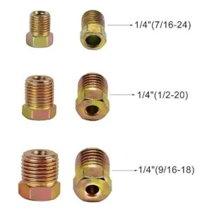 Muhize Kit de tubos de línea de freno de 316 pulgadas x_4