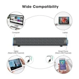 SOULION Altavoces de computadora R30 altavoces de PC_4