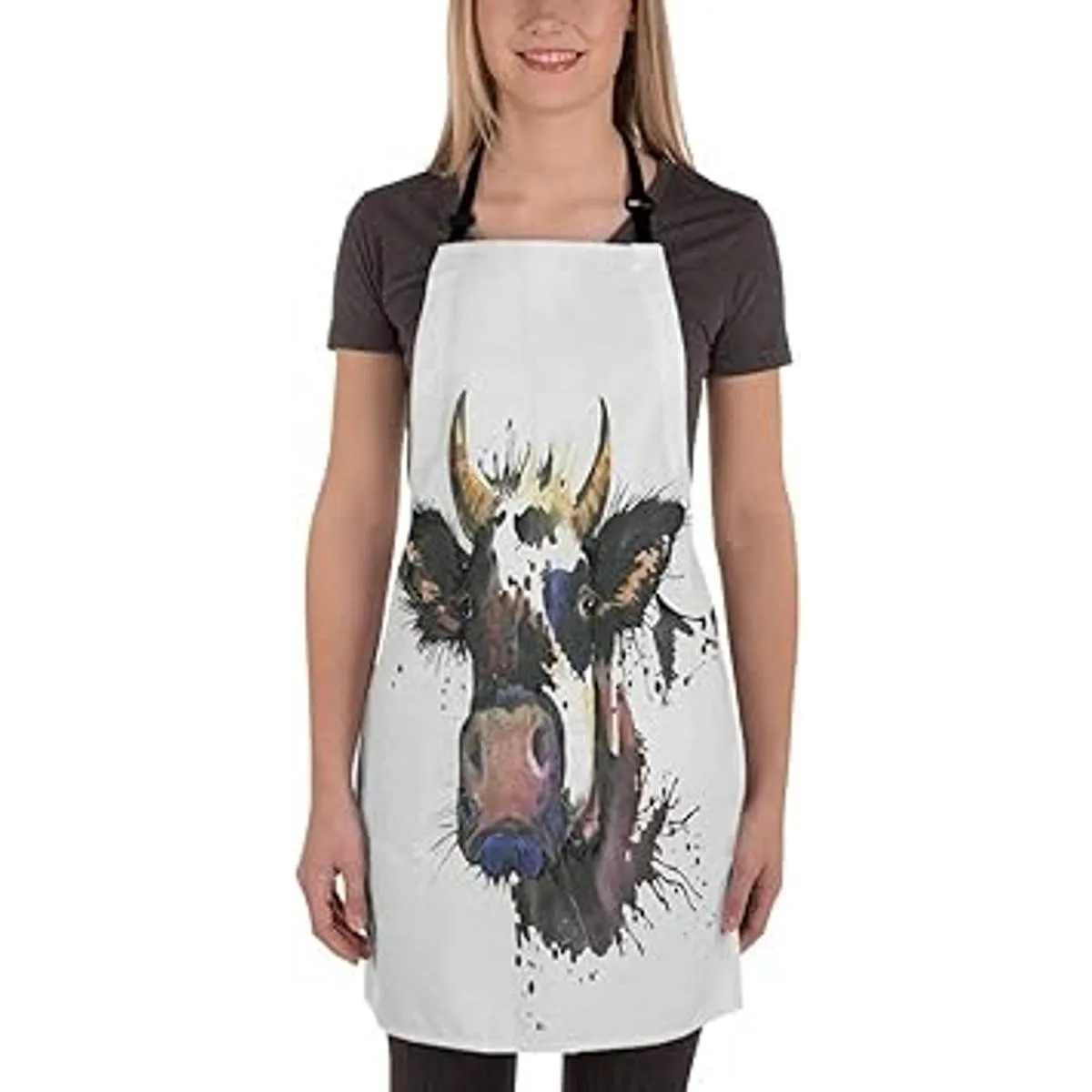 Moslion Delantal de vaca 28.0 x 26.8 in acuarela_3