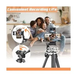 Lusweimi Trípode de 60 pulgadas para iPad iPhone trípode_5