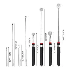 Paquete de 4 herramientas magnéticas para recoger barra_2
