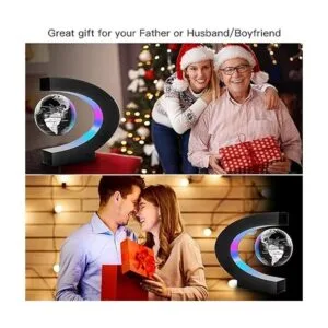 Gresus Globo flotante de levitación magnética con base en_4