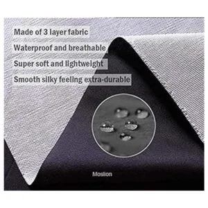 Moslion Delantal floral de 31 x 27 pulgadas flores de_4