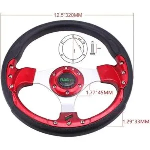 RASTP Volante universal de carreras y carrito de golf de_5