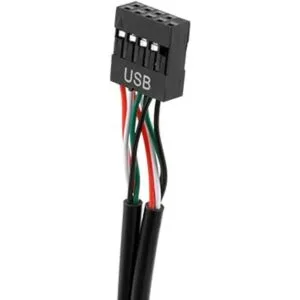 Rocketek Cabezal USB de 9 pines macho de 1 a 4 hembra_5