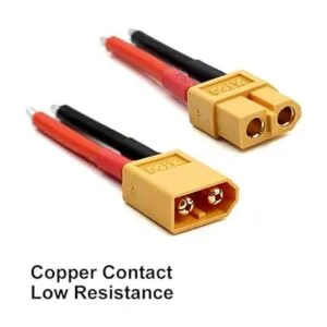 5 pares XT60 Conector hembra y macho Deans con cable de_2