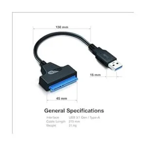 Mediasonic Cable SATA a USB USB 3.0 USB 3.1 Gen 1 a_2