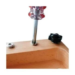 Meroco Montessori Tabla de tuercas y tornillos para niños_6