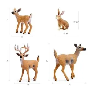 10 figuras de animales del bosque figuras de criaturas_5