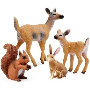 10 figuras de animales del bosque figuras de criaturas_2
