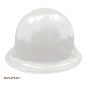 Novedad gigante blanco plástico minero construcción_3