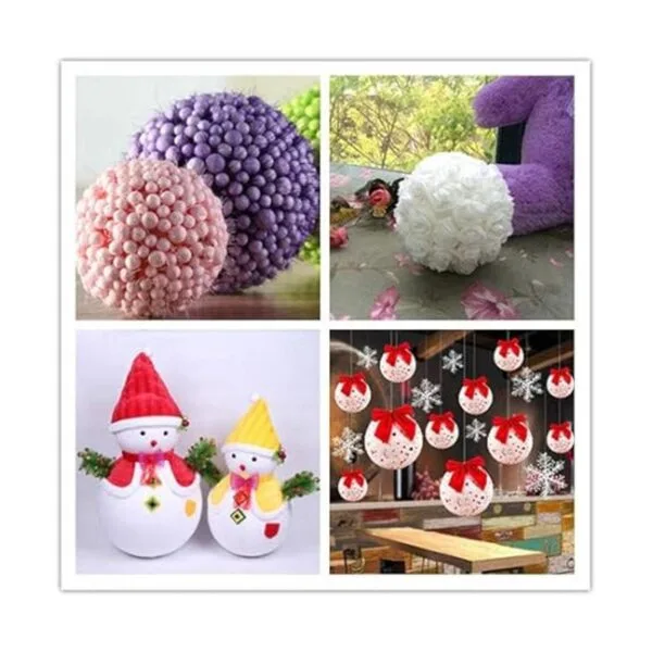 Crafjie Bolas de espuma para manualidades de 6 pulgadas de