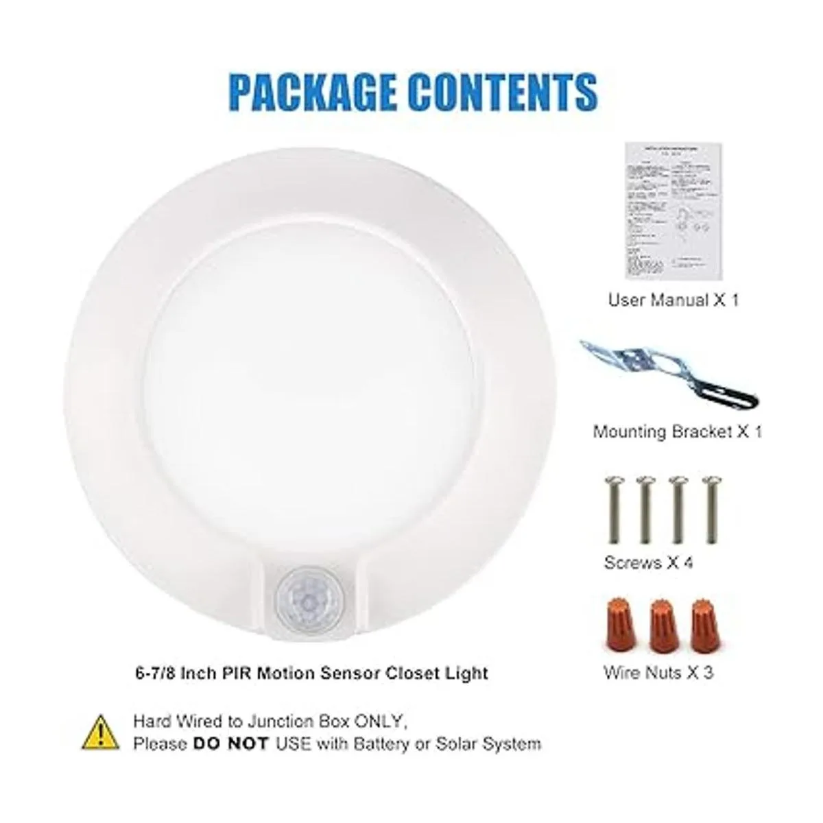 Luces de armario con sensor de movimiento LED para montaje_5