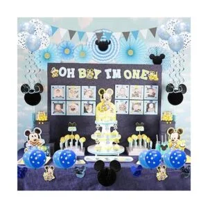 Meiduo Suministros de fiesta de cumpleaños de Mickey Mouse