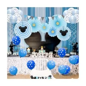 Meiduo Suministros de fiesta de cumpleaños de Mickey Mouse