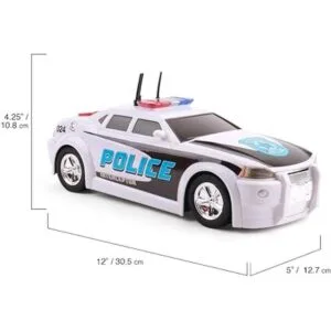MIGHTY FLEET RESUCE Force Police Cruiser Toy_2