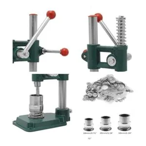 Soiiw Máquina de botones para hacer botones hechos a