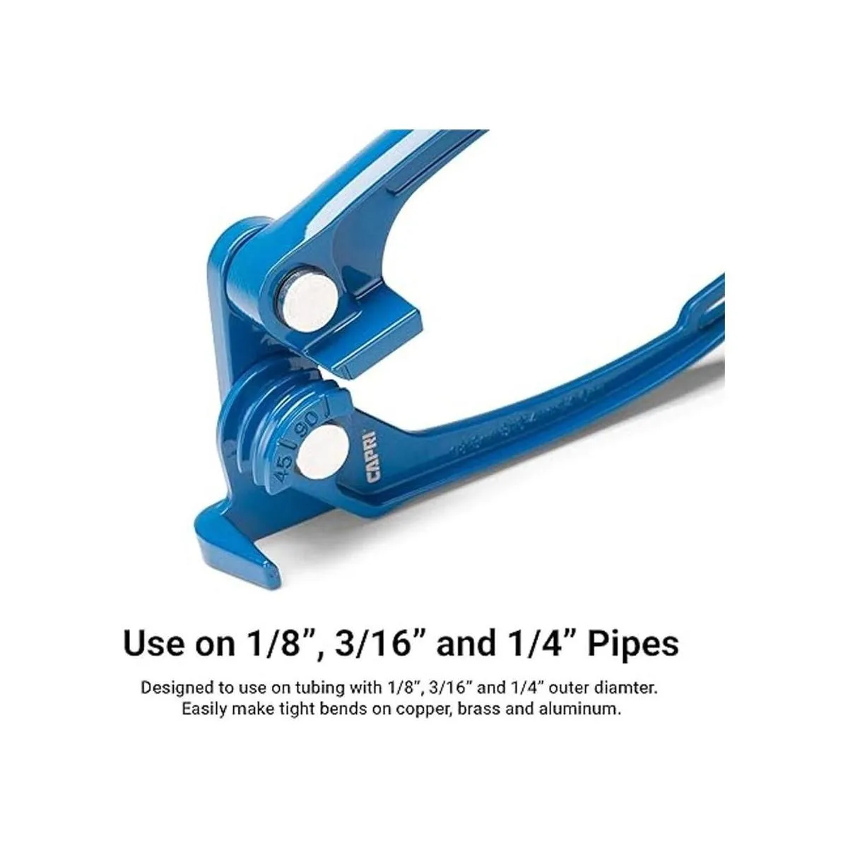 Capri Tools Dobladora de tubo 18 316 y 14 pulgadas_2